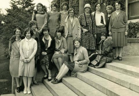 Library Staff from 1929