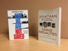 Books "And we are not saved" and "savage inequalities"